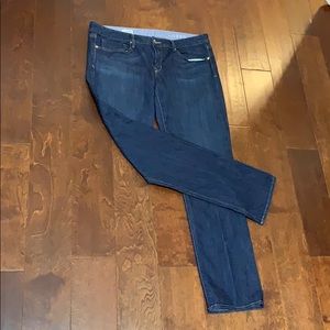 Gap straight jeans-size 14